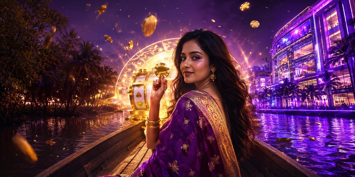 সুন্দরবনে নিয়ন আলোয় iqz9 স্লট গেম ও লটারি পরিবেশ
